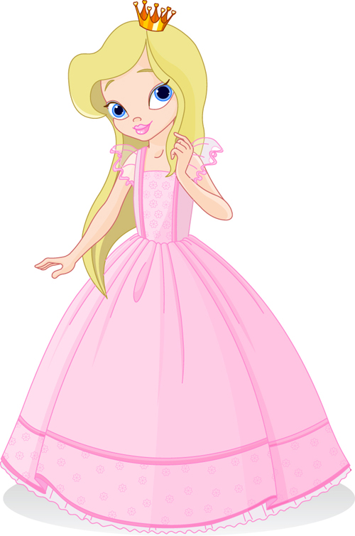 Cute Cartoon Princess