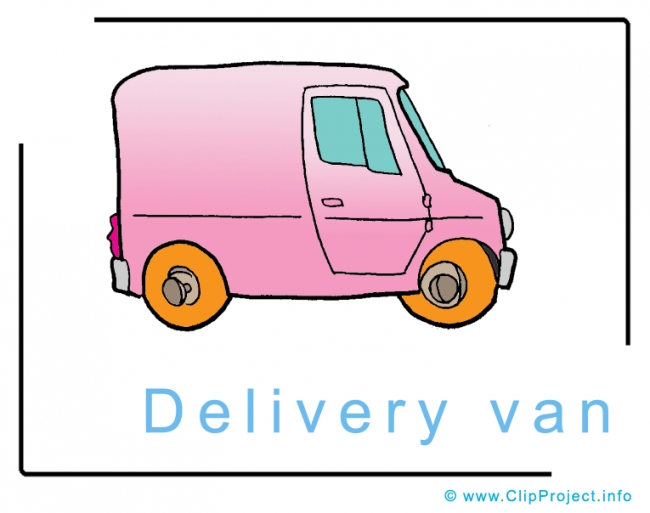 Delivery Van Clip Art Free