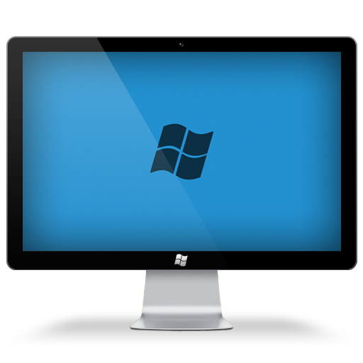 Desktop Computer Icon ICO