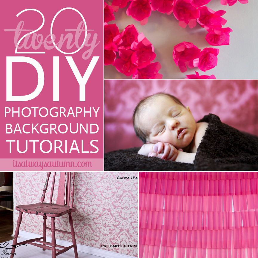 DIY Photography Backdrops