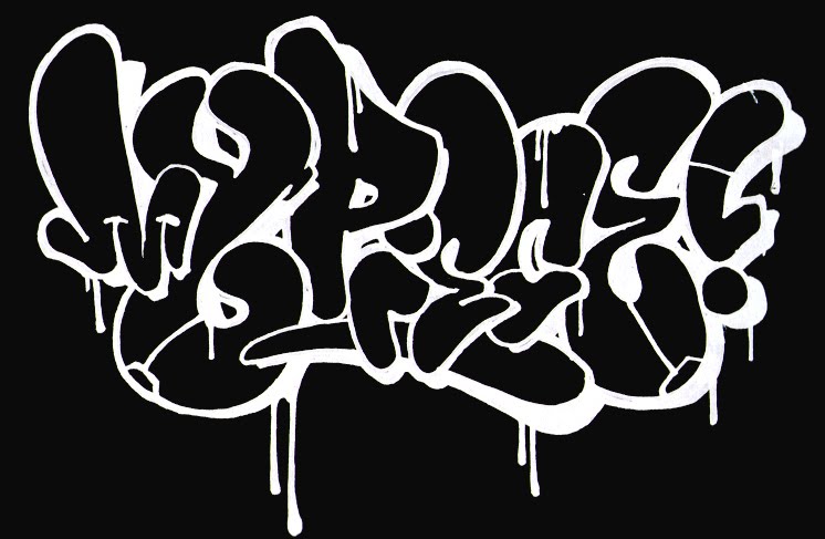 Draw Graffiti Letters Names