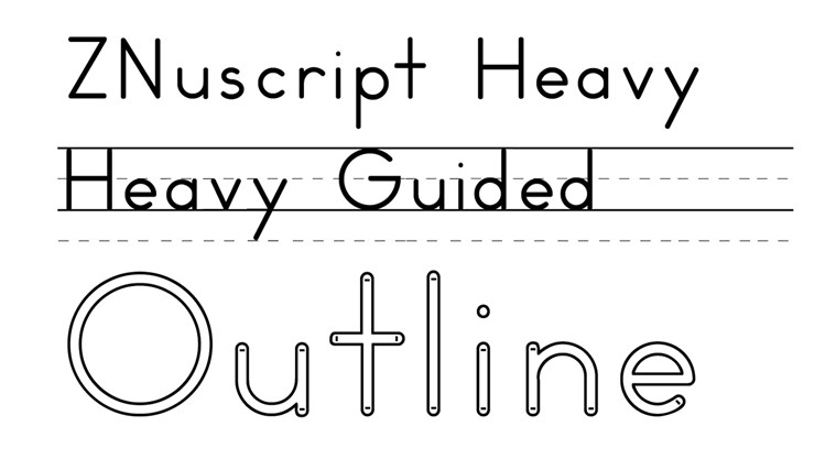 Elementary Handwriting Font