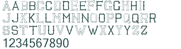 Fancy Block Letter Font