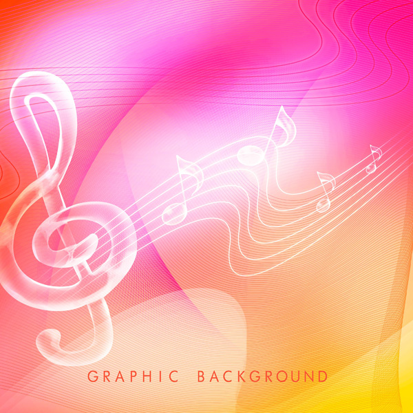 Fancy Music Note Backgrounds
