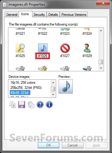 File Extension Icon Windows 7