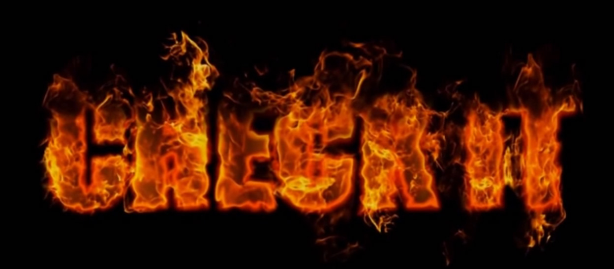 Fire Text Effect Photoshop Tutorial