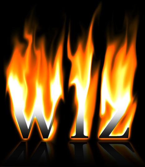 Fire Text Effect Photoshop