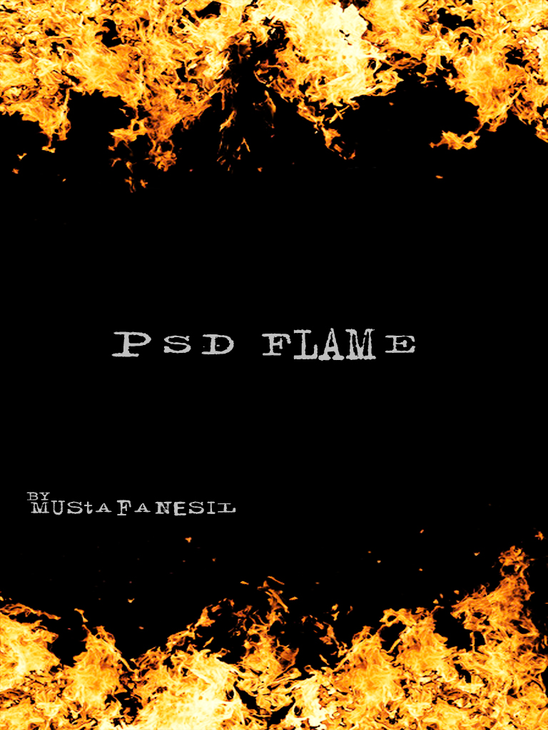 Flame PSD Photoshop