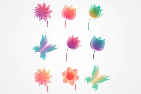 Flower Icon Vector Free