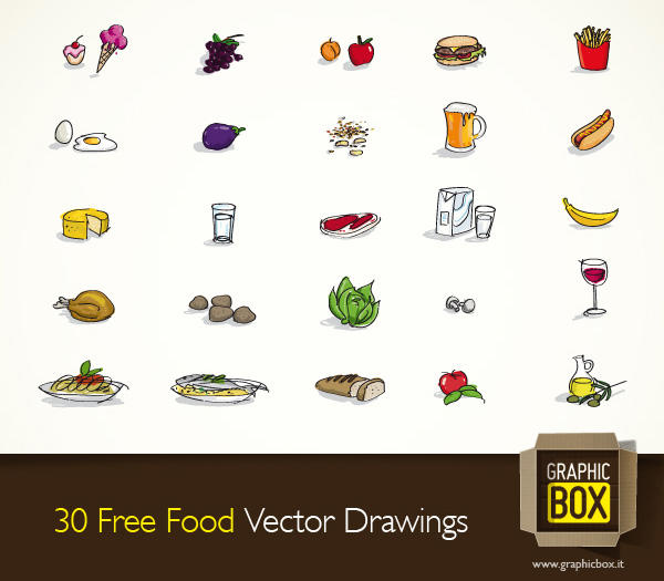 Food Vector Free Download