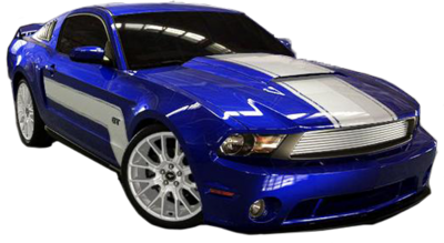 Ford Mustang Car PSD