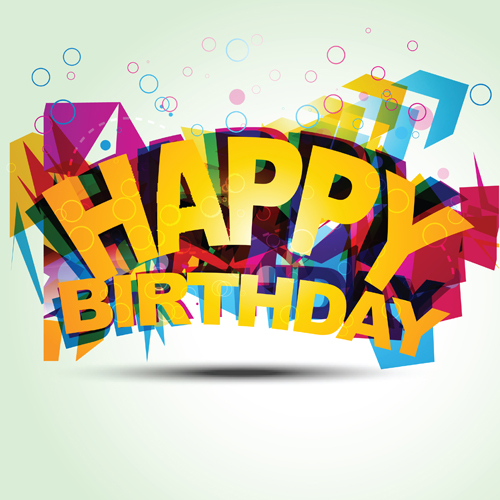7 Happy Birthday Graphic Design Images