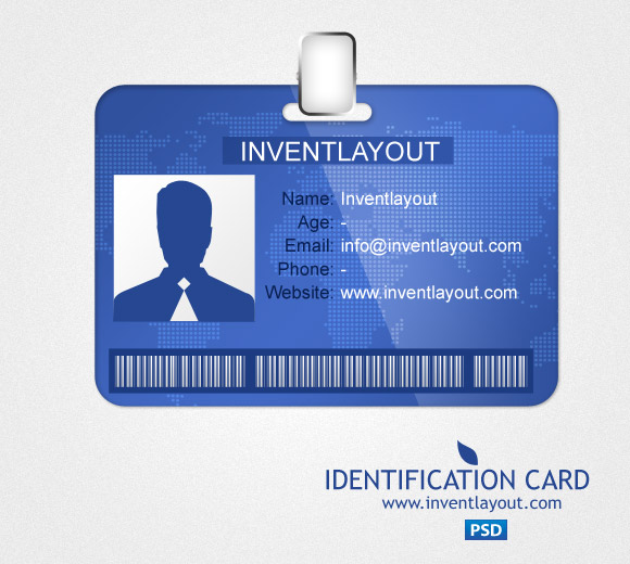 Free ID Badge Template Free ID Badge Template