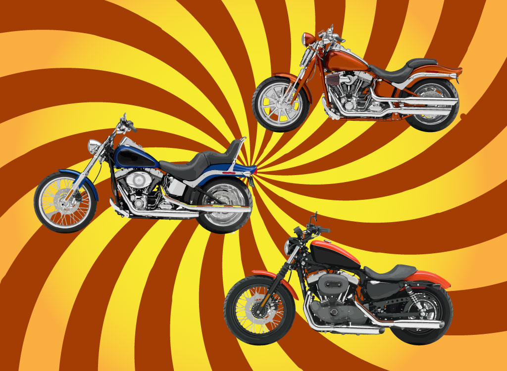 Free Motorcycle Vector Clip Art