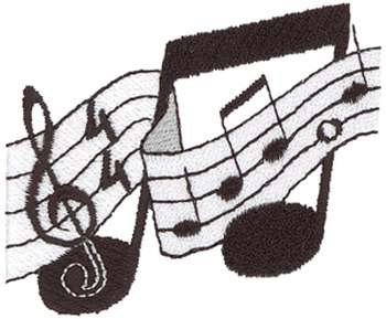 Free Music Embroidery Designs