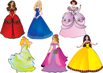 Free Princess Vector Designs