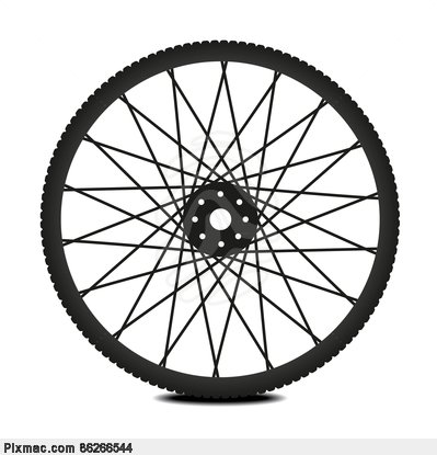 Free Vector Bicycle Wheel