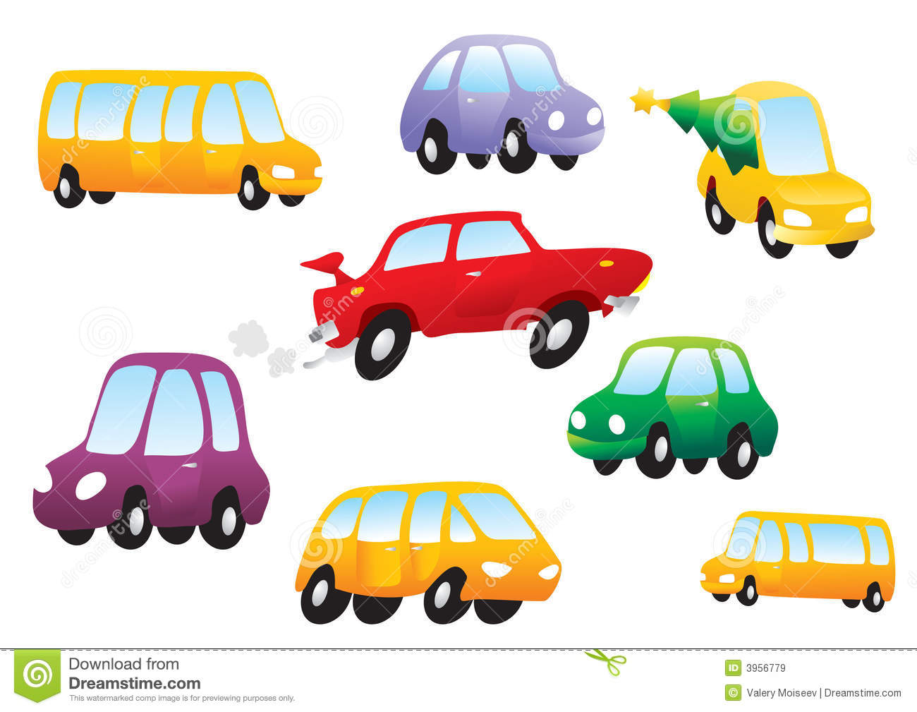 Free Vector Cartoon Cars