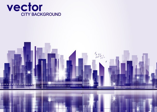Free Vector City Background