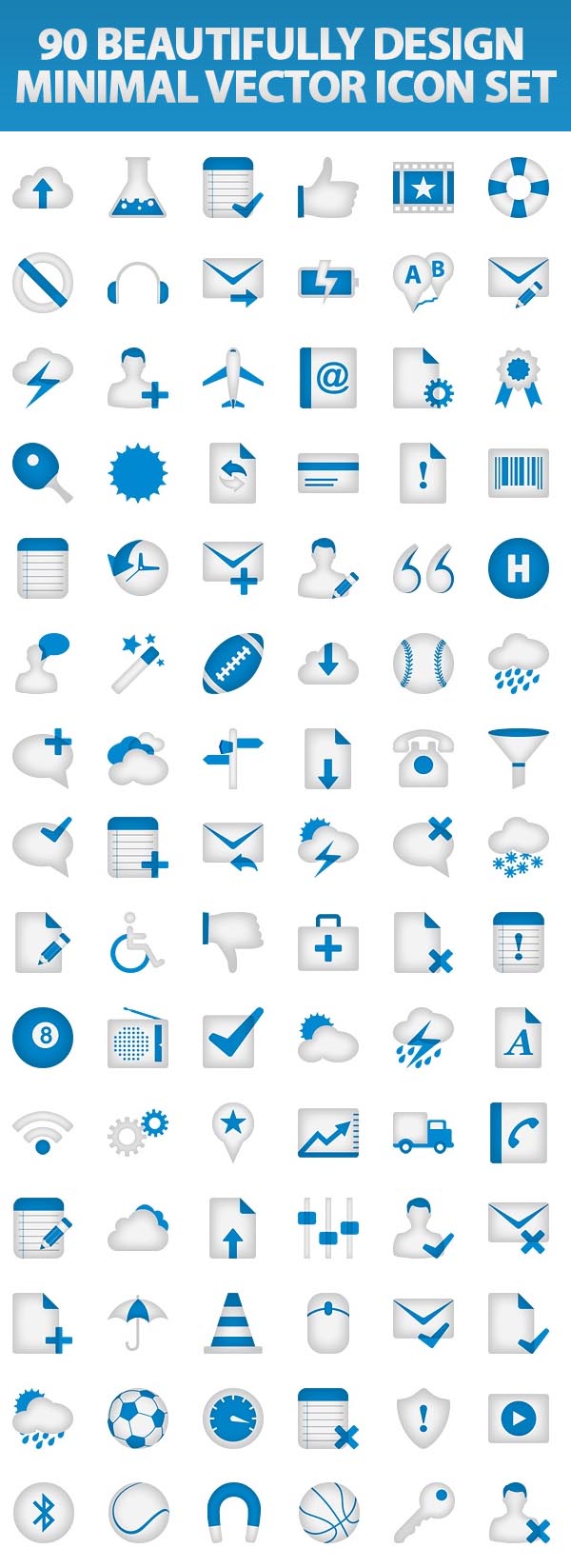 Free Vector Web Icons Design