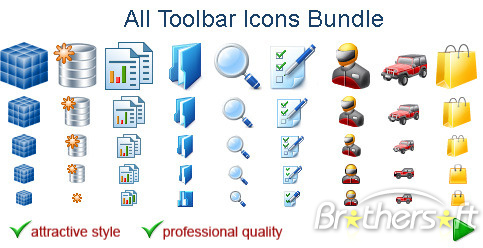 Free Windows 7 Toolbar Icons