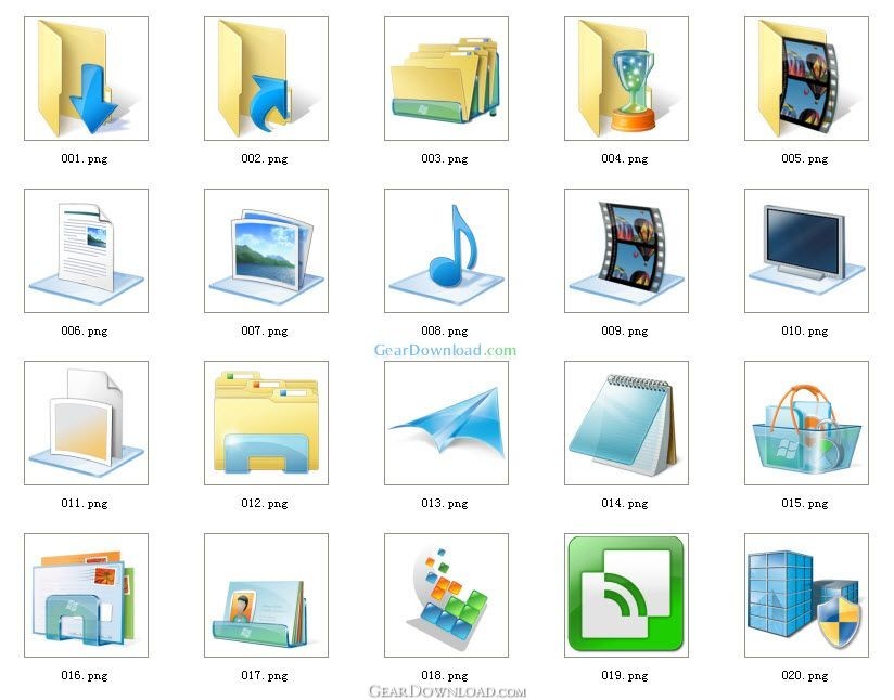 14 Windows Icon Format Images