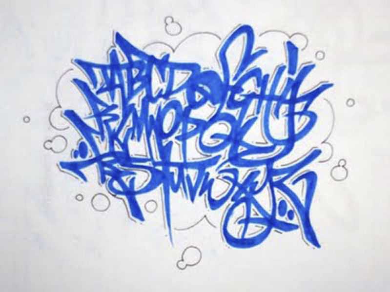 Image result for graffiti alphabet