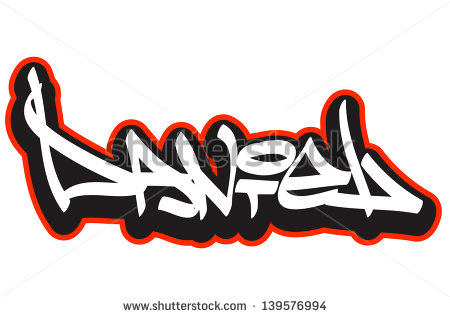 Graffiti Daniel Name Design