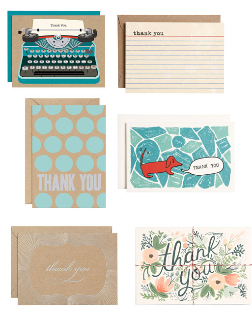 Graphic Design Thank You Cards