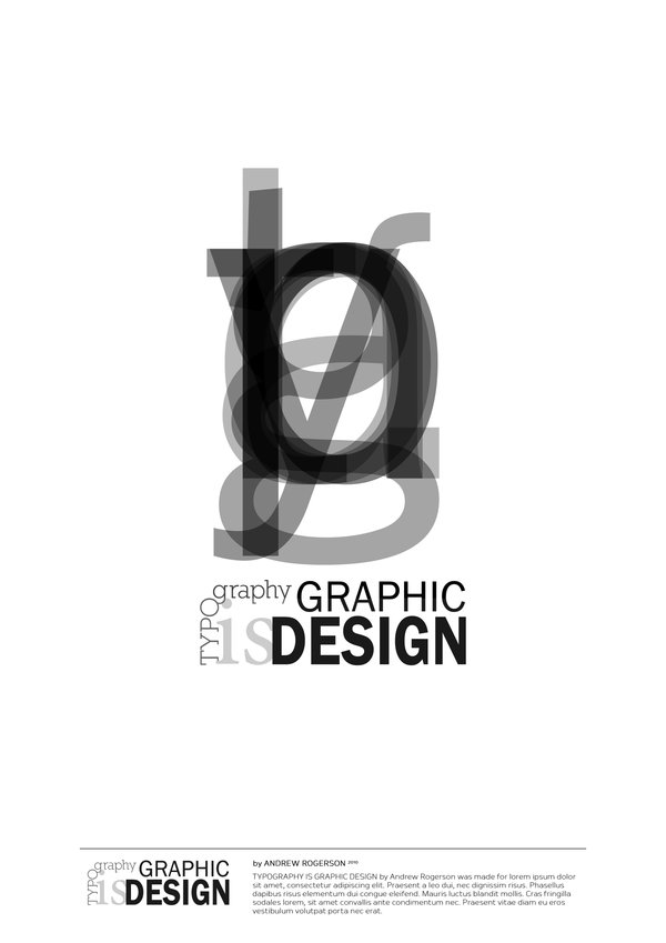 Graphic Design Typography
