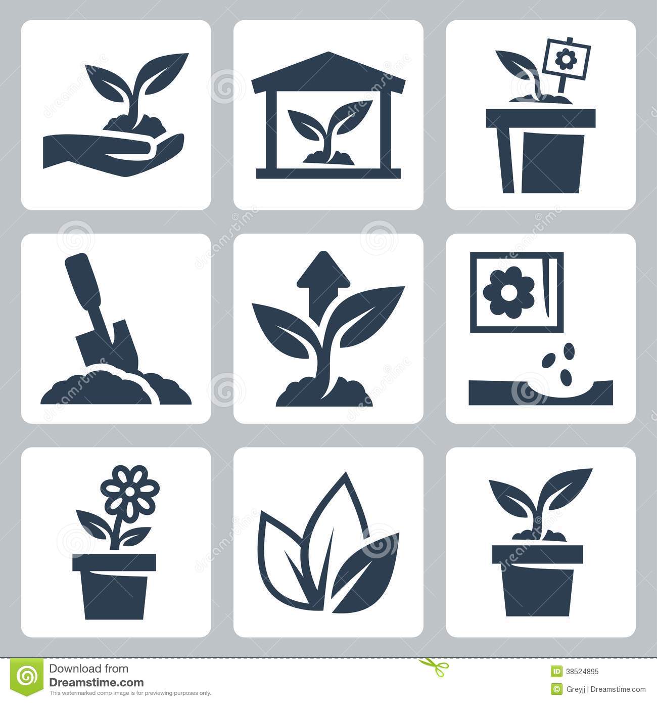 Growing Plant Vector Icon Free Growing Plant Vector Icon Free