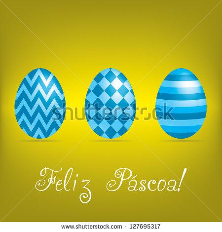 Happy Easter Cards in Portuguese