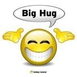 Hug Smiley-Face Emoticon