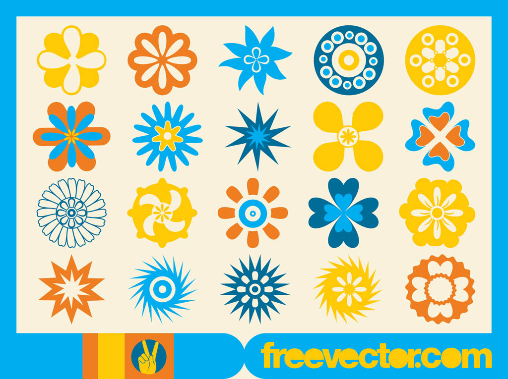 Icon Flower Vector Icon Flower Vector