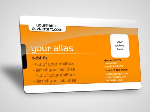 ID Card Template Free Download