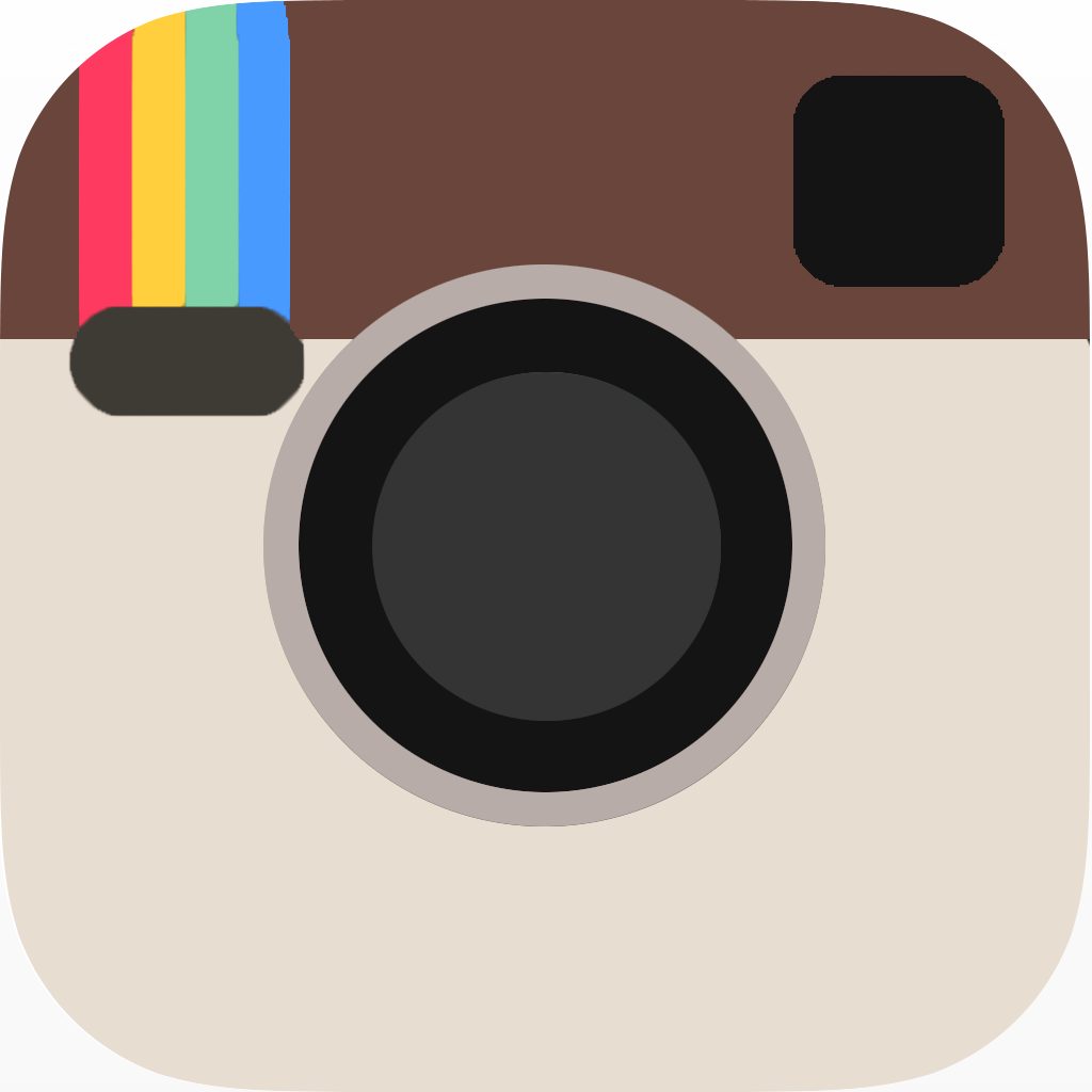 instagram app icon flat
