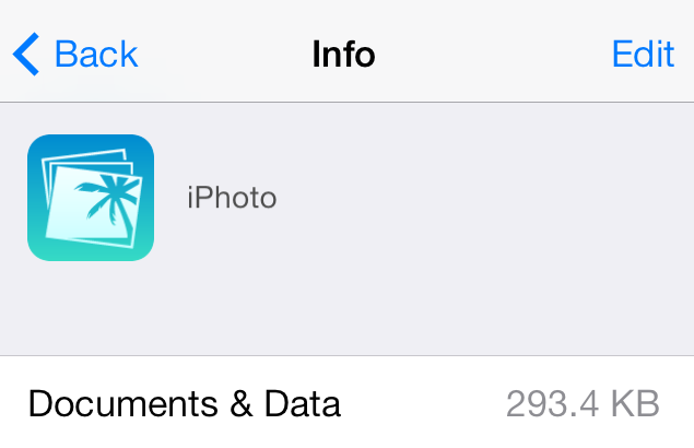 iOS iPhoto App Icon