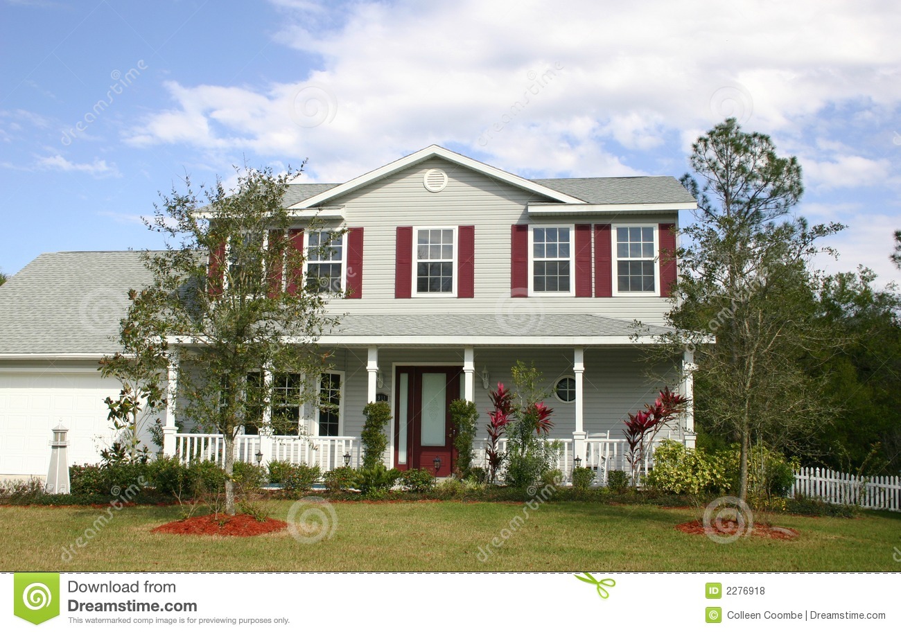 Large Family Homes with Front Porch