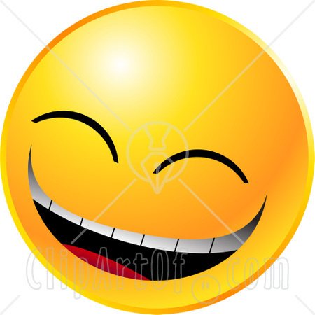 Laughing Smiley Face Clip Art