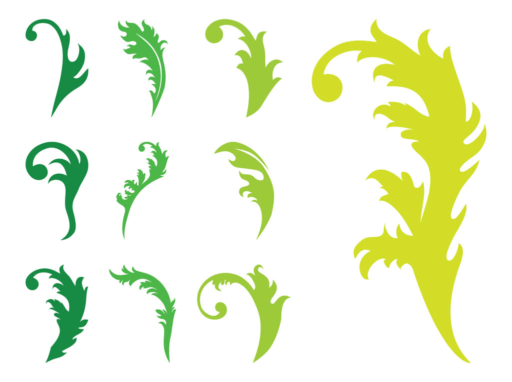 Leaf Silhouette Clip Art Free