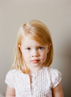 Little Girl with Strawberry Blonde Hair