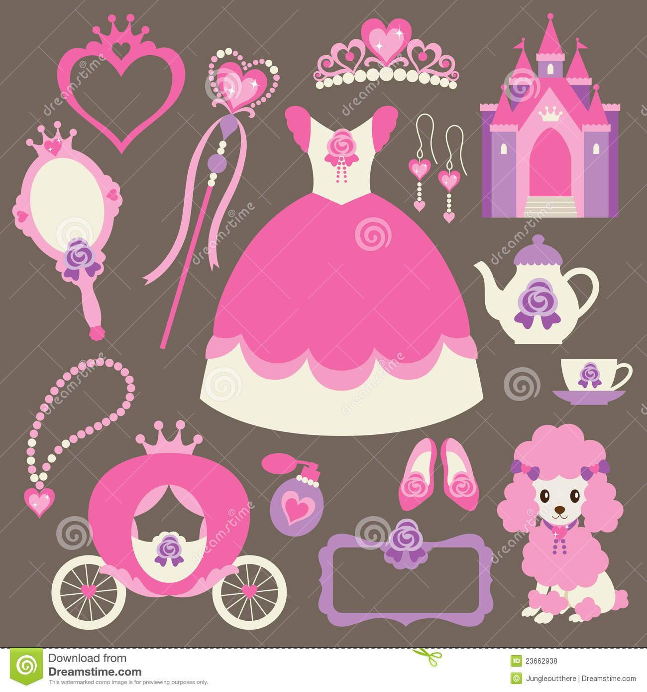 Little Princess Crown Vector