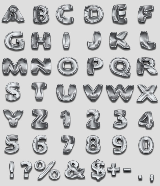 Melting Letters Font