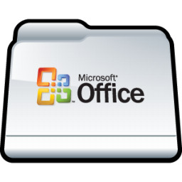 Microsoft Office Document Folder Icon Microsoft Office Document Folder Icon