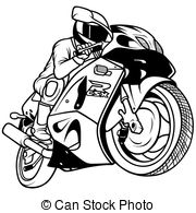 Motorcycle Racing Clip Art