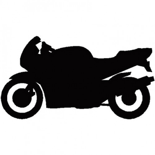 Motorcycle Silhouette Clip Art