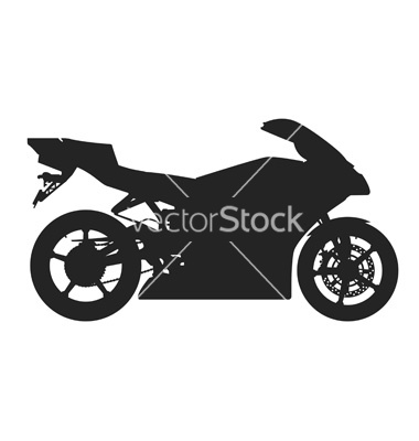 Motorcycle Silhouette Vector