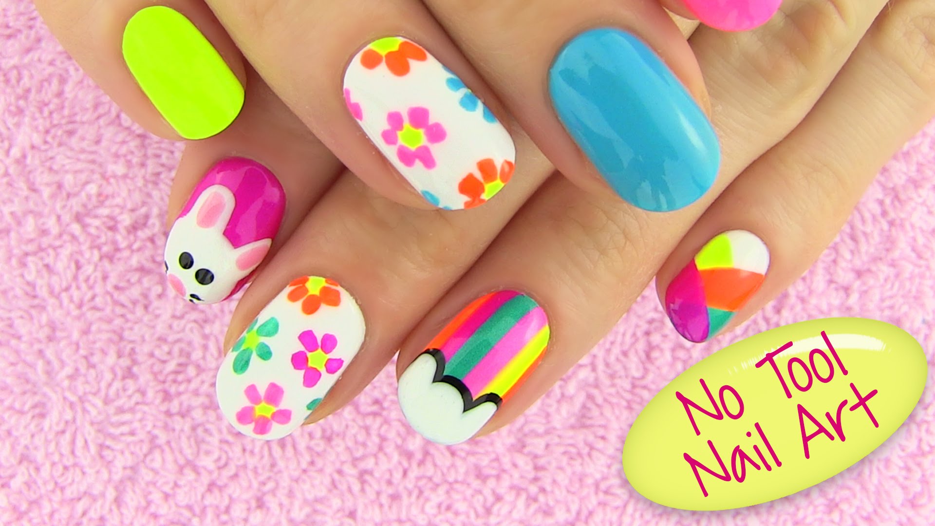 Nail Art Ideas at Home Without Tools - wide 4