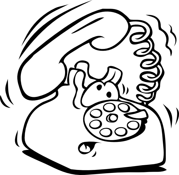 Phone Ringing Telephone Clip Art