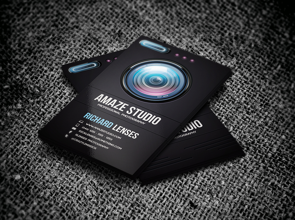 Photography Business Card Design